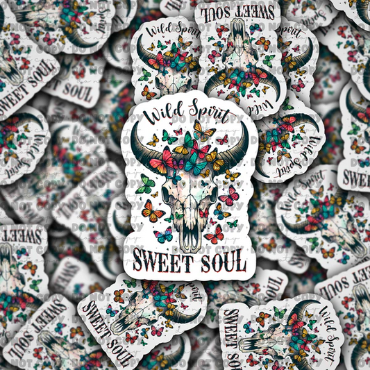 wild spirit  sticker