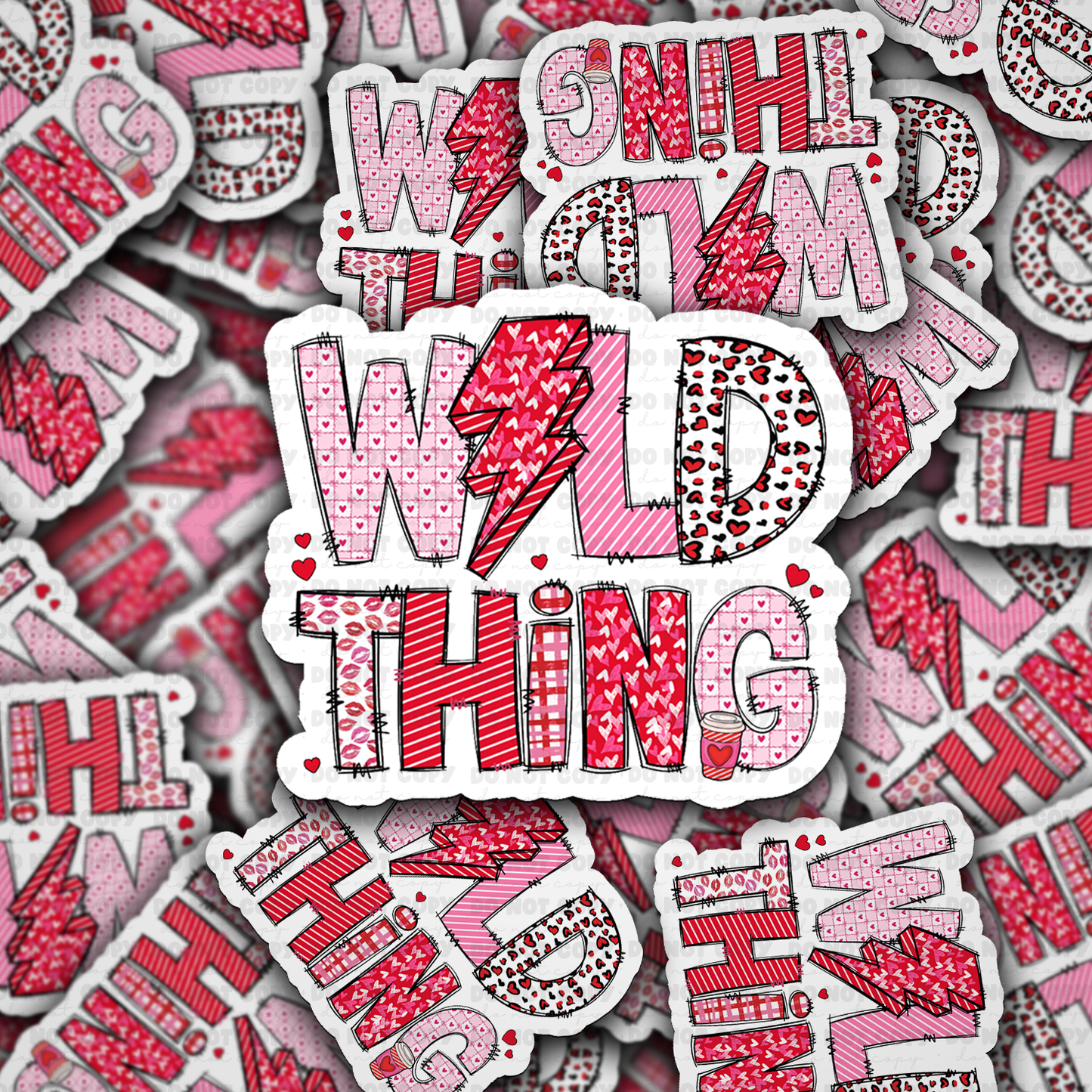 wild thing sticker