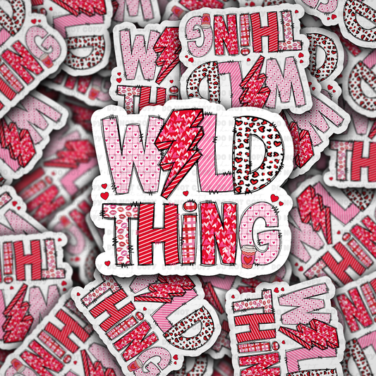 wild thing sticker