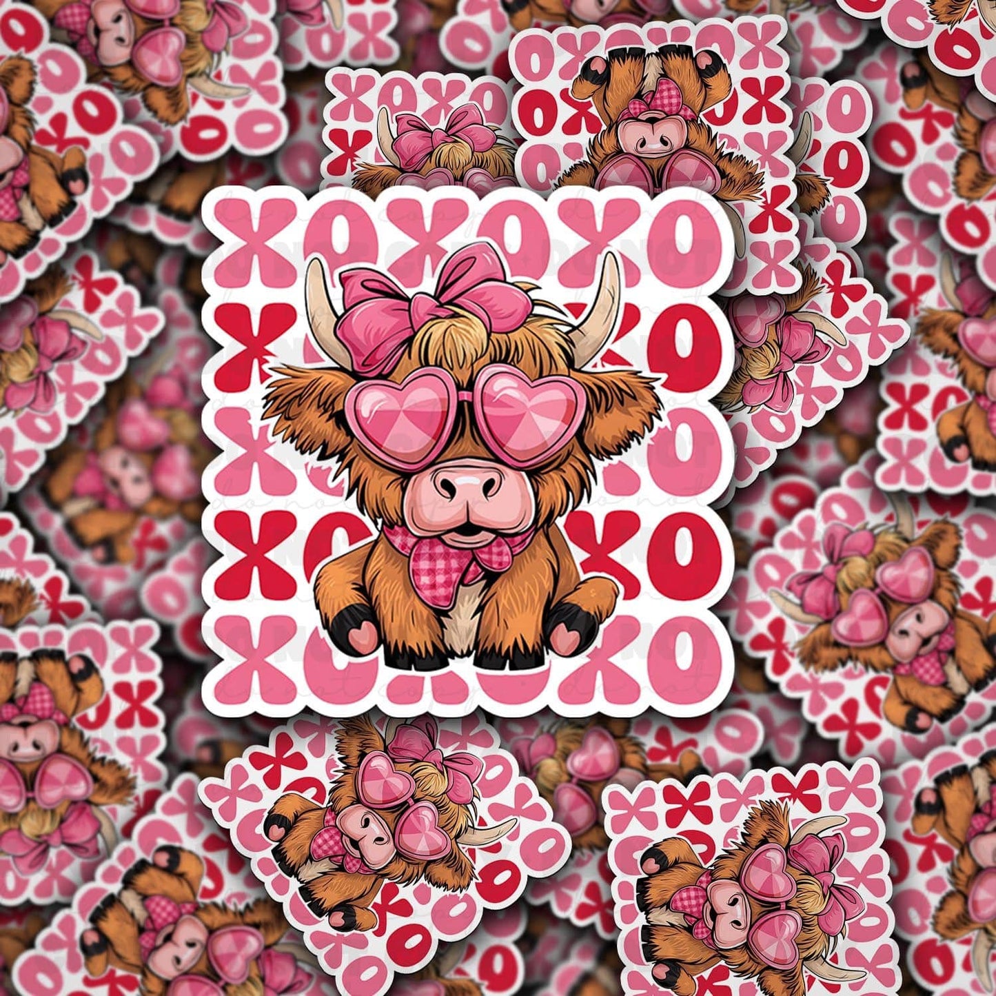 Xoxo sticker