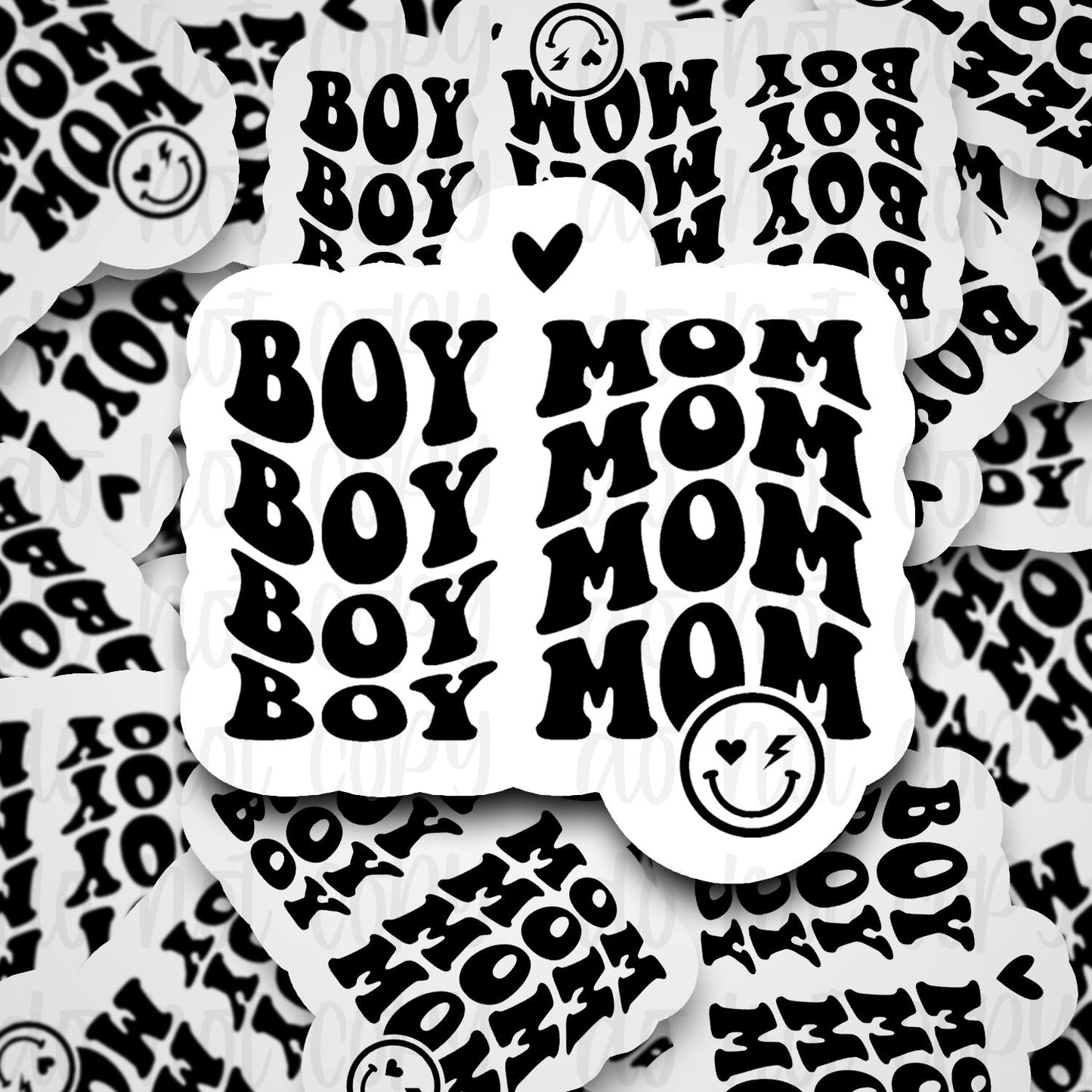 boy mom sticker