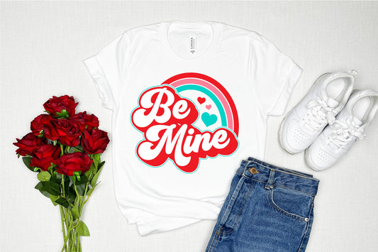 be mine rainbow shirt