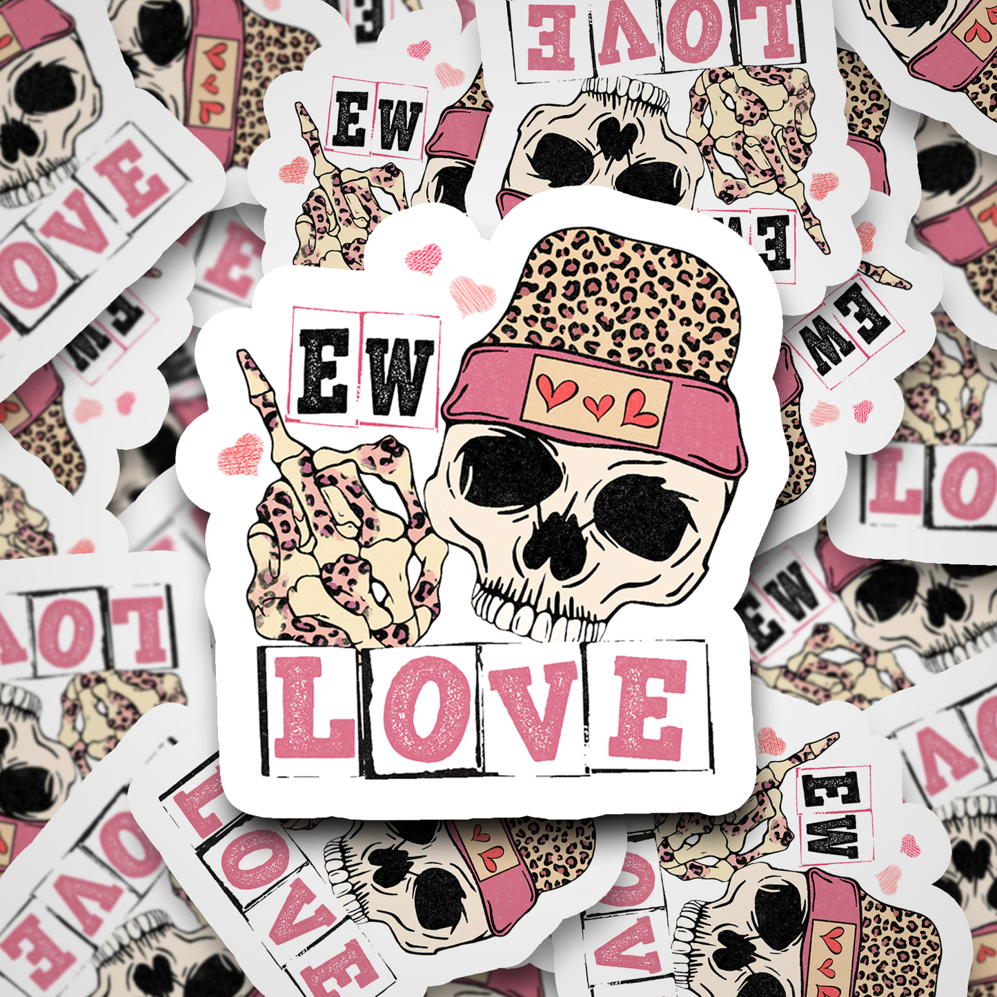 ew love sticker